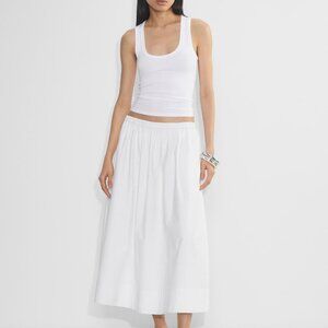 ARITZIA LUMINARY SKIRT - WHITE
